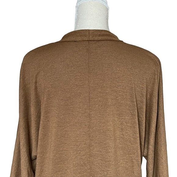 Catherine Malandrino Women’s Open Front Slouchy Cardigan Size S Front Pockets - Picture 5 of 8